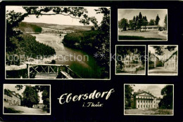 73753458 Ebersdorf Thueringen Landschaftspanorama Ortsansichten Schloss Ebersdor - Altri & Non Classificati