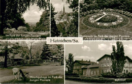 73753455 Hainichen Sachsen Park Der Jungen Pioniere Blumenuhr Hirschgehege Bahnh - Other & Unclassified