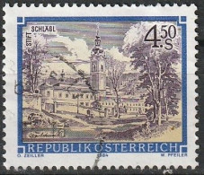 Série Abbayes Et Monastères, Timbre Autriche Oblitéré "Tift Schlagl" 1984 N° 1607 - Gebraucht