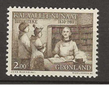 1980 MNH Greenland, Mi 123 Postfris** - Unused Stamps