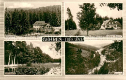 73753432 Gehren Thueringen Schobsemuehle Gasthaus Seerose Teich Schobsetal Gehre - Autres & Non Classés