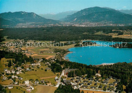 73753410 Faak Am See Finkenstein Fliegeraufnahme Mit Hoteldorf Schoenleitn Faak  - Andere & Zonder Classificatie