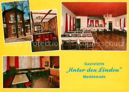 73753389 Meddewade Gaststaette Unter Den Linden Bar Speisesaal Meddewade - Autres & Non Classés