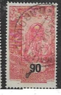 Somalis VFU Nice Cancel On Good Overprint Stamp - Usati