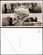 Ansichtskarte Helgoland (Insel) 5 Bild Felsen Und Luftbild 1956 - Andere & Zonder Classificatie