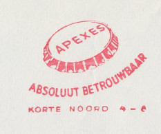 Meter Cover Netherlands 1966 The Dutch Crown Cap Company - Autres & Non Classés