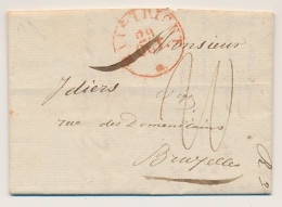 Maastricht - Brussel Belgie 1829 - ...-1852 Prephilately