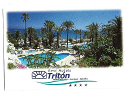 Benalmadena Costa Hotel Triton Etiquette Visitekaartje Htje - Visiting Cards