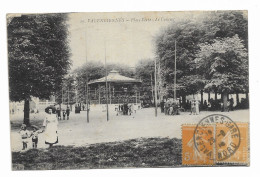 CPA Circulée En 1923 - VALENCIENNES - Place Verte - Le Concert - Edition Spéciale "Magasins Modernes" - - Valenciennes