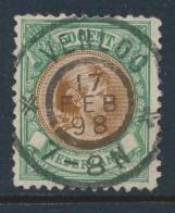 Grootrondstempel Venloo 1898 - Emissie 1896 - Postal History
