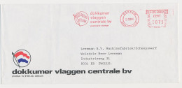 Meter Cover Netherlands 1986 Flag Factory - Dokkum - Autres & Non Classés