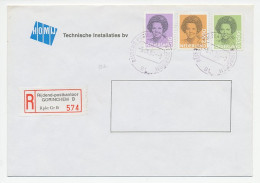 Em. Beatrix Aangetekend Gorinchem B Rijdend Postkantoor 1994 - Unclassified