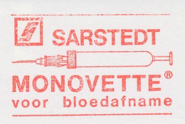Meter Cut Netherlands 1987 Syringe - Blood Sampling - Sonstige & Ohne Zuordnung