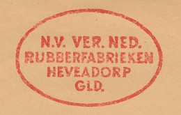 Meter Cover Netherlands 1962 Rubber Factory - Heveadorp - Bäume