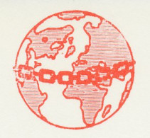 Meter Proof / Test Strip Netherlands 1978 Globe - Chain - Geography
