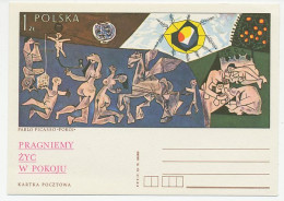 Postal Stationery Poland 1978 Pablo Picasso  - Other & Unclassified