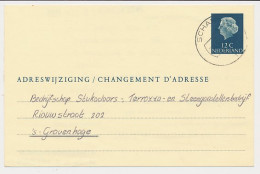 Verhuiskaart G. 35 Schagen - Den Haag 1969 - Postal Stationery