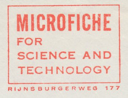 Meter Cut Netherlands 1968 Microfiche - Science And Technology - Altri & Non Classificati