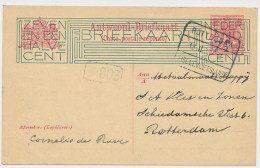 Treinblokstempel :Rotterdam - Hellevoetsluis B 1925 Nieuwenhoorn - Non Classés