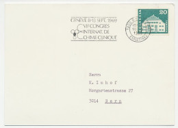 Card / Postmark Switzerland 1969 Clinical Chemistry Congress - Química