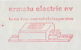 Meter Cover Netherlands 1971 Switchgear - Electricity - Altri & Non Classificati