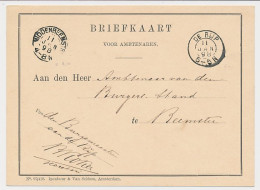 Kleinrondstempel De Rijp 1898 - Non Classés