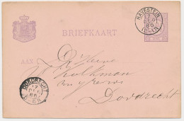 Kleinrondstempel Ravestein 1886 - Ohne Zuordnung