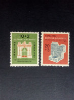 DEUTSCHLAND MI-NR. 171-172 POSTFRISCH(MINT) BRIEFMARKENAUSSTELLUNG IFRABA 1953 FRANKFURT - Unused Stamps