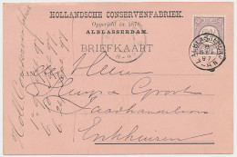 Kleinrondstempel Alblasserdam 1897 - Non Classés