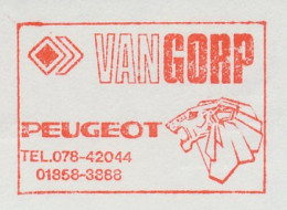 Meter Cut Netherlands 1978 Car - Peugeot - Lion - Voitures