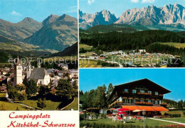 73753207 Kitzbuehel Tirol Campingplatz Mit Wildem Kaiser Hotel Bruggerhof Am Sch - Sonstige & Ohne Zuordnung