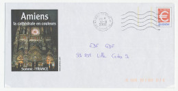 Postal Stationery / PAP France 2002 Stained Glass Windows - Iglesias Y Catedrales