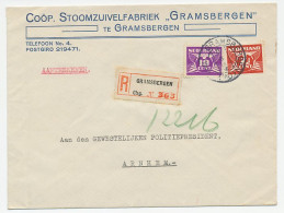 Em. Duif Aangetekend Gramsbergen - Arnhem 1943 - Non Classés