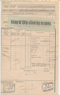 Vrachtbrief Staats Spoorwegen Groningen - Den Haag 1915 - Etiket - Unclassified