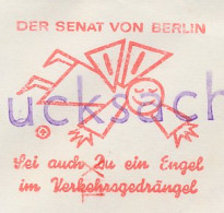 Meter Cover Germany 1967 Be An Angel In Traffic Jam - Other & Unclassified