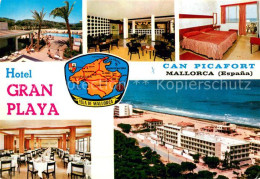 73753194 Can Picafort Mallorca ES Hotel Gran Playa Speisesaal Foyer Zimmer Flieg - Altri & Non Classificati