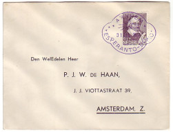 Cover / Postmark Netherlands 1937 Esperanto Domo Arnhem - Esperánto