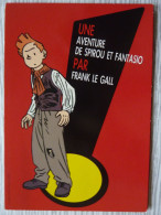 CP Spirou Et Fantasio Par Frank Le Gall, Neuve, TBE - Cómics