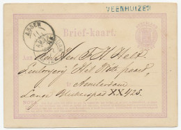 Naamstempel Veenhuizen 1871 - Storia Postale