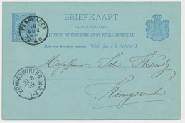Renkum - Kleinrondstempel Pannerden - Duitsland 1896 - Non Classés
