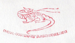 Meter Cover Netherlands 1989 Dragon - Mythology