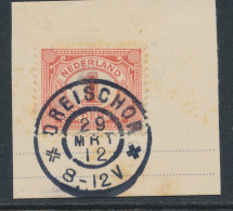 Grootrondstempel Dreischor 1912 - Poststempels/ Marcofilie