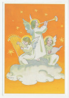 Postal Stationery Finland 1994 Angel Choir - Trumpet - Harp - Otros & Sin Clasificación