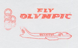Meter Top Cut Netherlands 1992 Olympic Airways - Airplanes