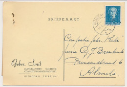 Firma Briefkaart Uithoorn 1952 - Manufacturen - Confectie  - Unclassified