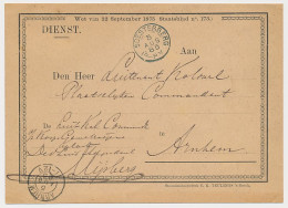 Kleinrondstempel Soesterberg 1885 - Non Classés