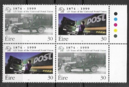 Ireland Mnh ** 1999 Car And Truck 4 Euros - Nuovi