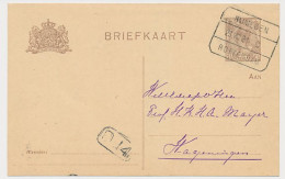 Treinblokstempel : Nijmegen - Rotterdam C 1921 ( Kerk Avezaath ) - Non Classés