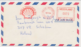 Meter Cover Netherlands 1984 Shelll - Oil Tankers - Other & Unclassified