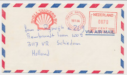 Meter Cover Netherlands 1984 Shelll - Oil Tankers - Otros & Sin Clasificación